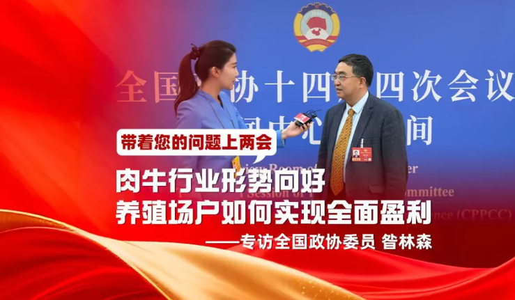 全国政协委员昝林森:肉牛行业形势向好，养殖场户如何实现全面盈利?